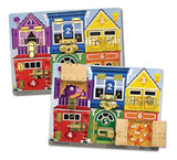 Melissa & Doug Latches Board & Pounding Bench Bundle