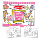 Melissa & Doug Jumbo Coloring Pad - Pink