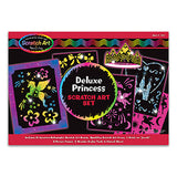 Melissa & Doug Deluxe Princess Scratch Art Set