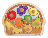Melissa & Doug Fruit Basket - Large Jumbo Knob