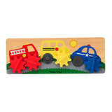 Melissa & Doug Spinning Wheels Gear Toy