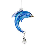 Fantasy Glass™ - Dolphin, Sapphire