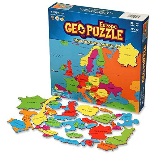 GeoToys Geopuzzle Europe
