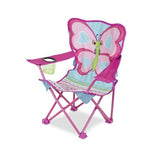 Melissa & Doug Sunny Patch Cutie Pie Butterfly Folding Lawn and Camping Chair