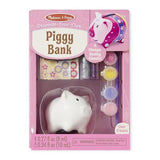 Melissa & Doug Decorate-Your-Own Piggy Bank Craft Kit