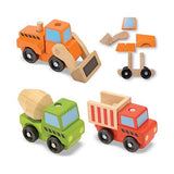 Melissa and Doug Stacking Construction Vehicles