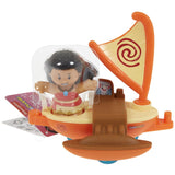 Bundle 2 |Fisher-Price Little People Disney Princess Parade (Ariel & Flounder's + Moana's Float)