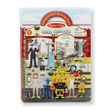 Melissa & Doug Puffy Sticker Cool Careers Activity Book