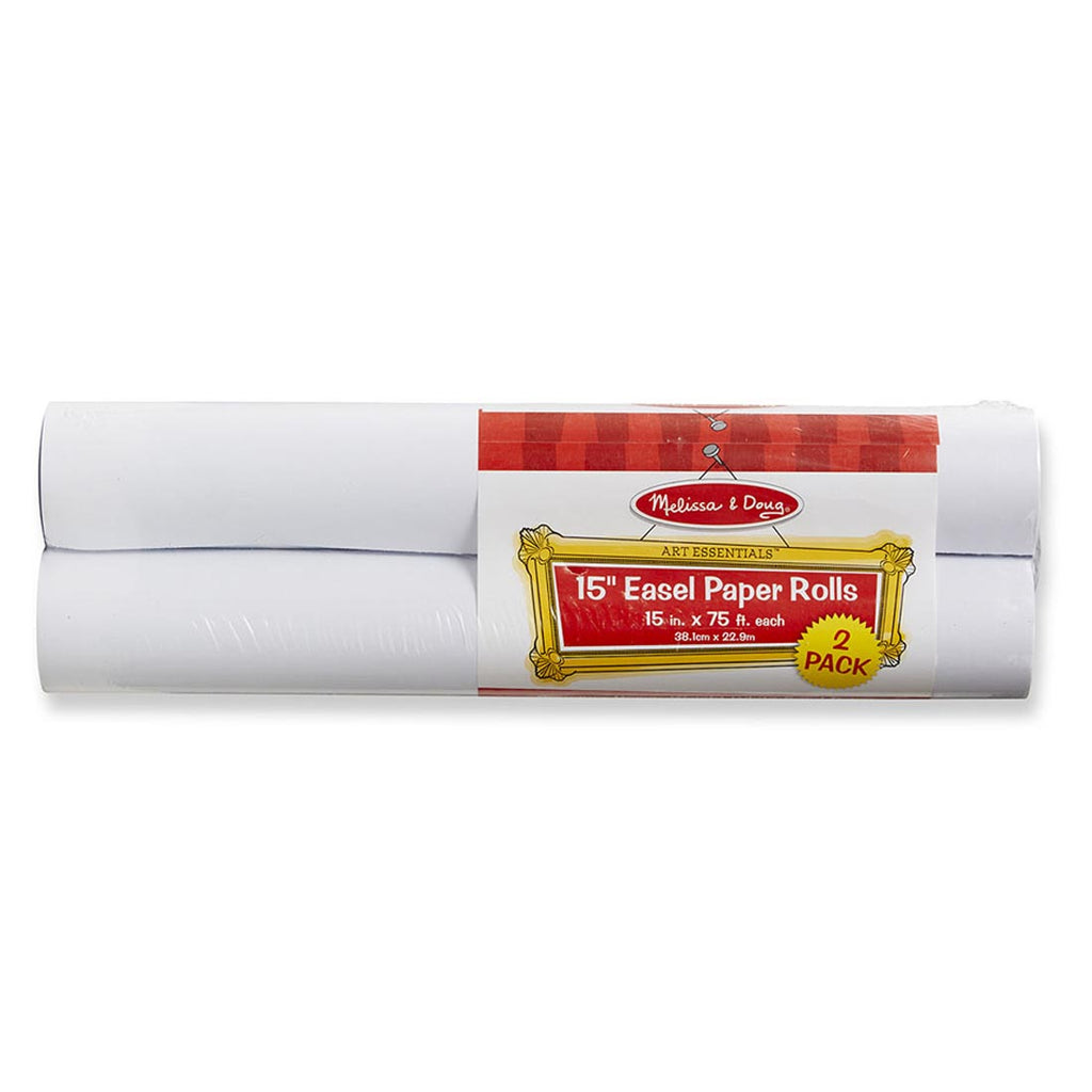 Melissa Doug 15" Easel Paper Rolls (2 Pack)