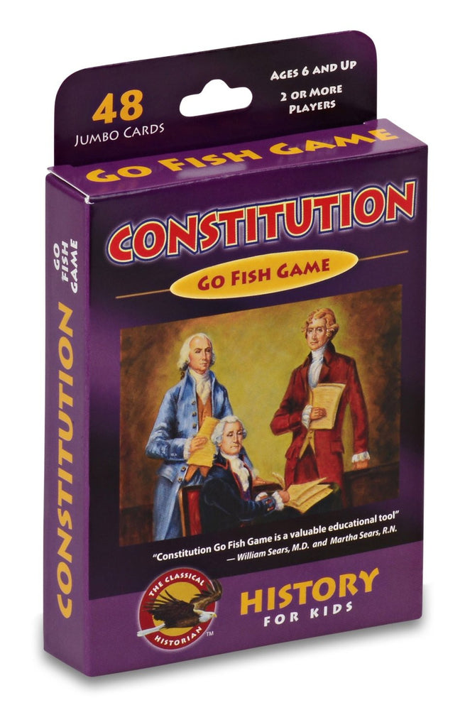 GeoToys Constitution Go Fish Game