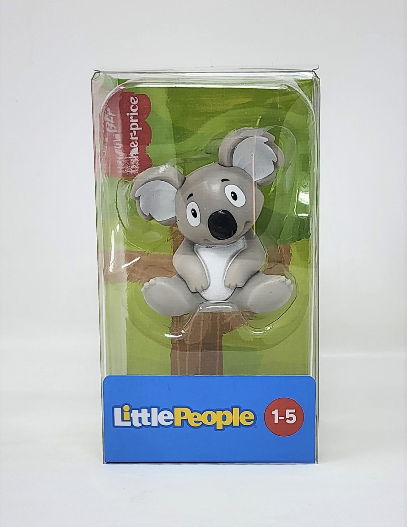 Bundle of 2 |Fisher-Price Little People Single Animal (Koala + Lion)