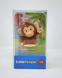 Bundle of 2 |Fisher-Price Little People Single Animal (Sloth + Monkey)