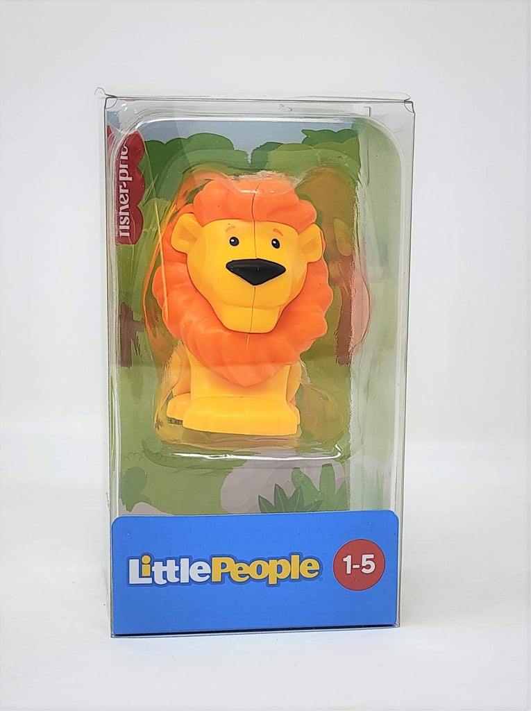 Bundle of 2 |Fisher-Price Little People Single Animal (Sloth + Lion)