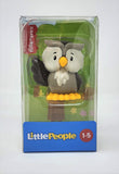 Bundle of 2 |Fisher-Price Little People Single Animal (Owl + Elephant)