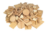 Vari-Design Wood Block Set w Multiple Shapes - 18 Pounds