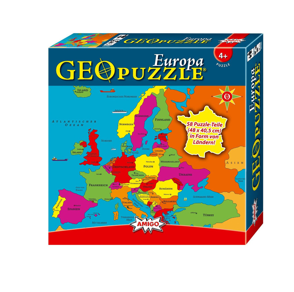 GeoToys Geopuzzle Europe (German)