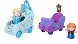 Bundle of 2 |Fisher-Price Little People Disney Princess, Parade Floats (Anna Frozen 2 + Elsa Frozen 2)