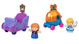 Bundle 2 |Fisher-Price Little People Disney Princess, Parade Floats (Cinderella & Pals + Anna Frozen 2)