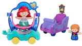 Bundle 2 |Fisher-Price Little People Disney Princess, Parade Floats (Ariel & Flounder's + Anna Frozen 2)