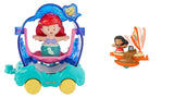 Bundle 2 |Fisher-Price Little People Disney Princess Parade (Ariel & Flounder's + Moana's Float)