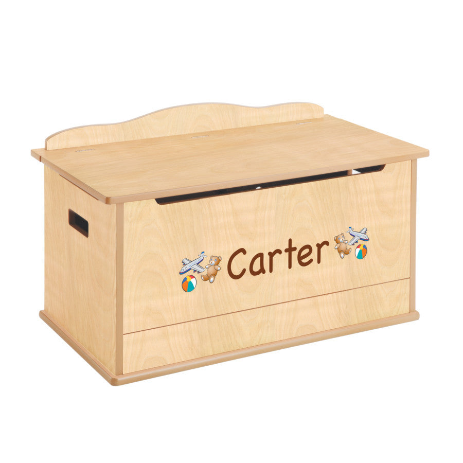 Guidecraft Expressions Toy Box: Natural G87203