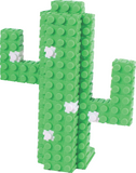Viahart 132 Piece Omniblocks Interlocking Plastic Six Sided Building Blocks