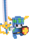 Viahart 132 Piece Omniblocks Interlocking Plastic Six Sided Building Blocks