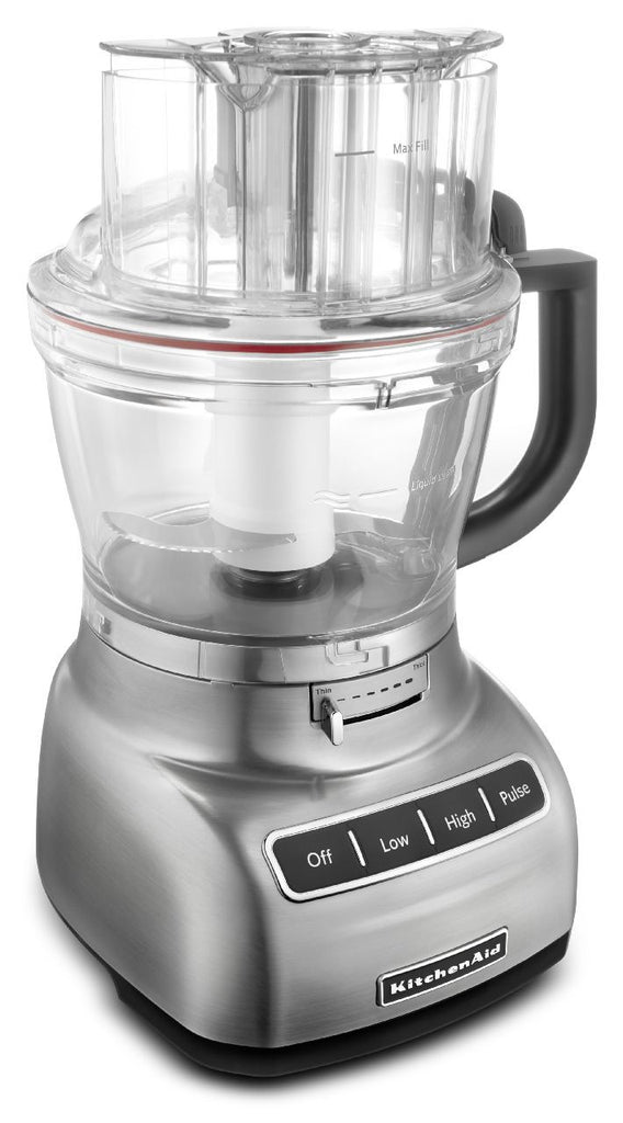 KitchenaidAid 13-Cup Food Processor with ExactSlice System - Brushed Chrome KFP1333BD