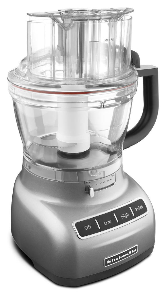 KitchenaidAid 13-Cup Food Processor with ExactSlice System - Contour Silver KFP1333CU