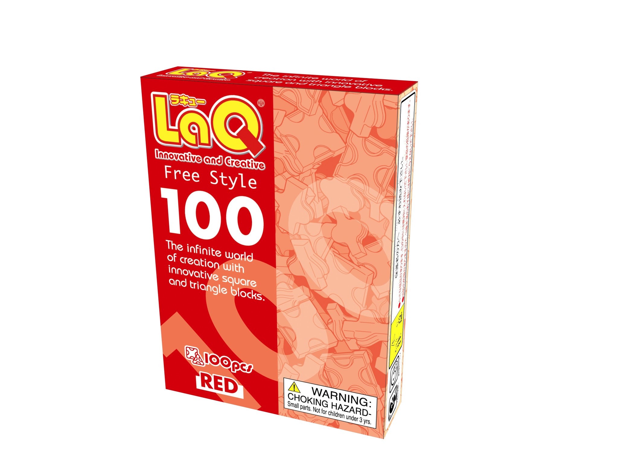 LaQ Free Style - Free Style 100 - Red LAQ000408 by LaQ Blocks