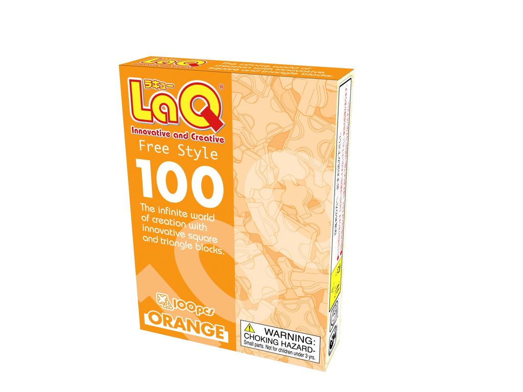 LaQ Free Style - Free Style 100 - Orange LAQ000491 by LaQ Blocks