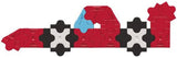 LaQ Basic Series - Basic 101 Plane LAQ001221 by LaQ Blocks