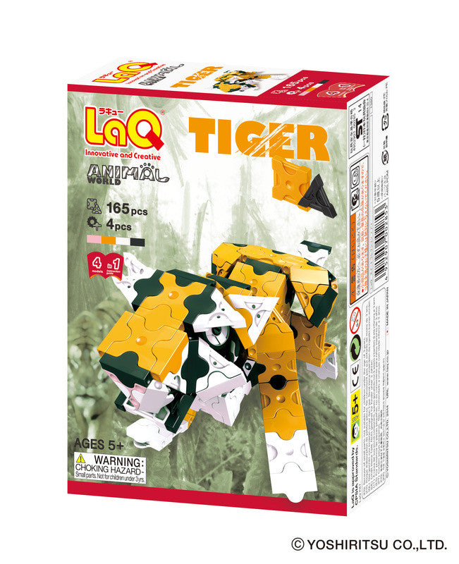 LaQ Animal World - Tiger LAQ003003 by LaQ Blocks