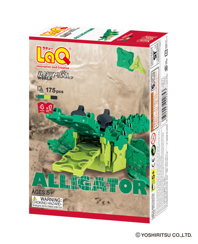 LaQ Animal World - Alligator LAQ003010 by LaQ Blocks