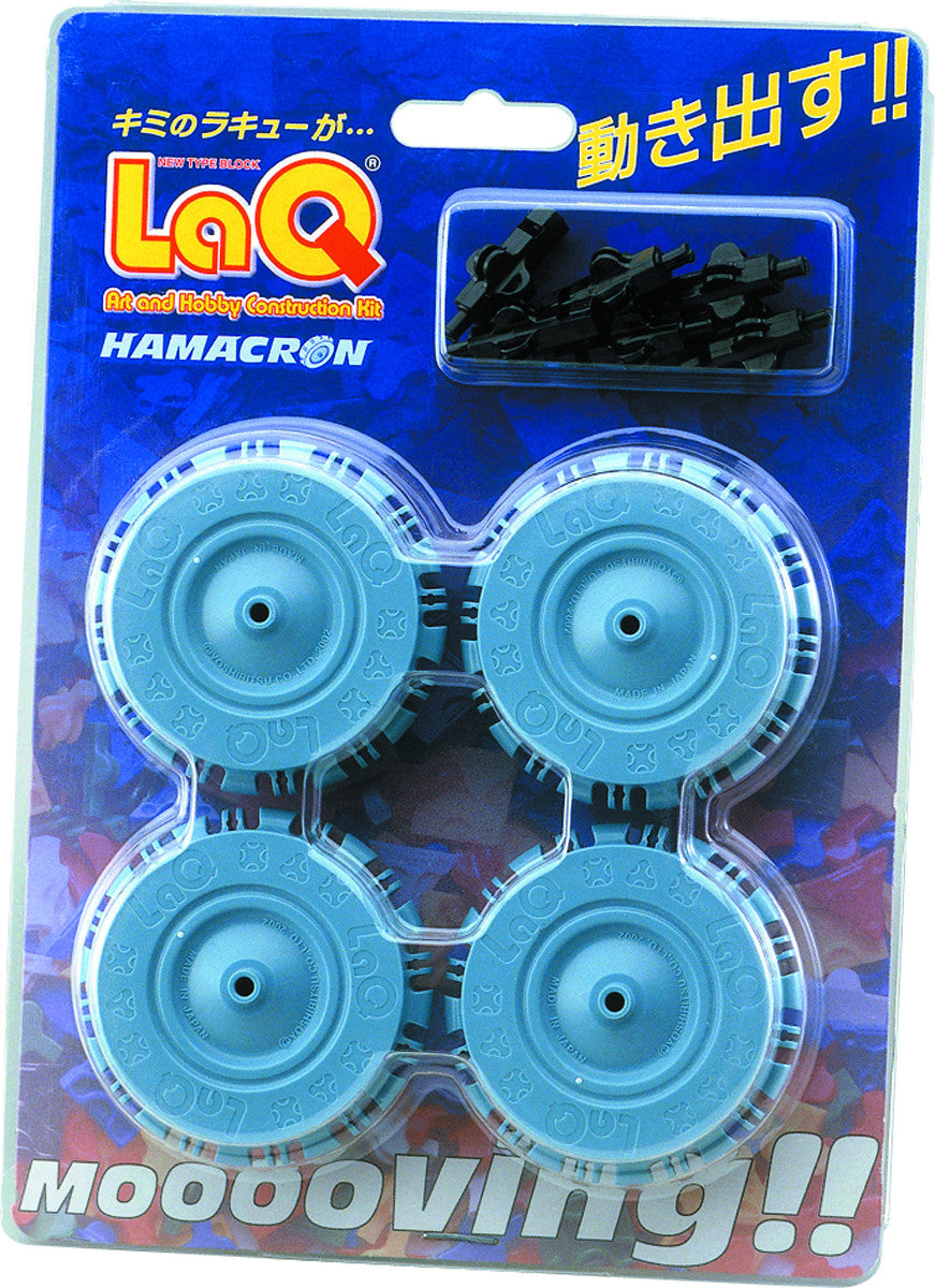 LaQ Add-Ons - Large Wheels LAQ081018 by LaQ Blocks