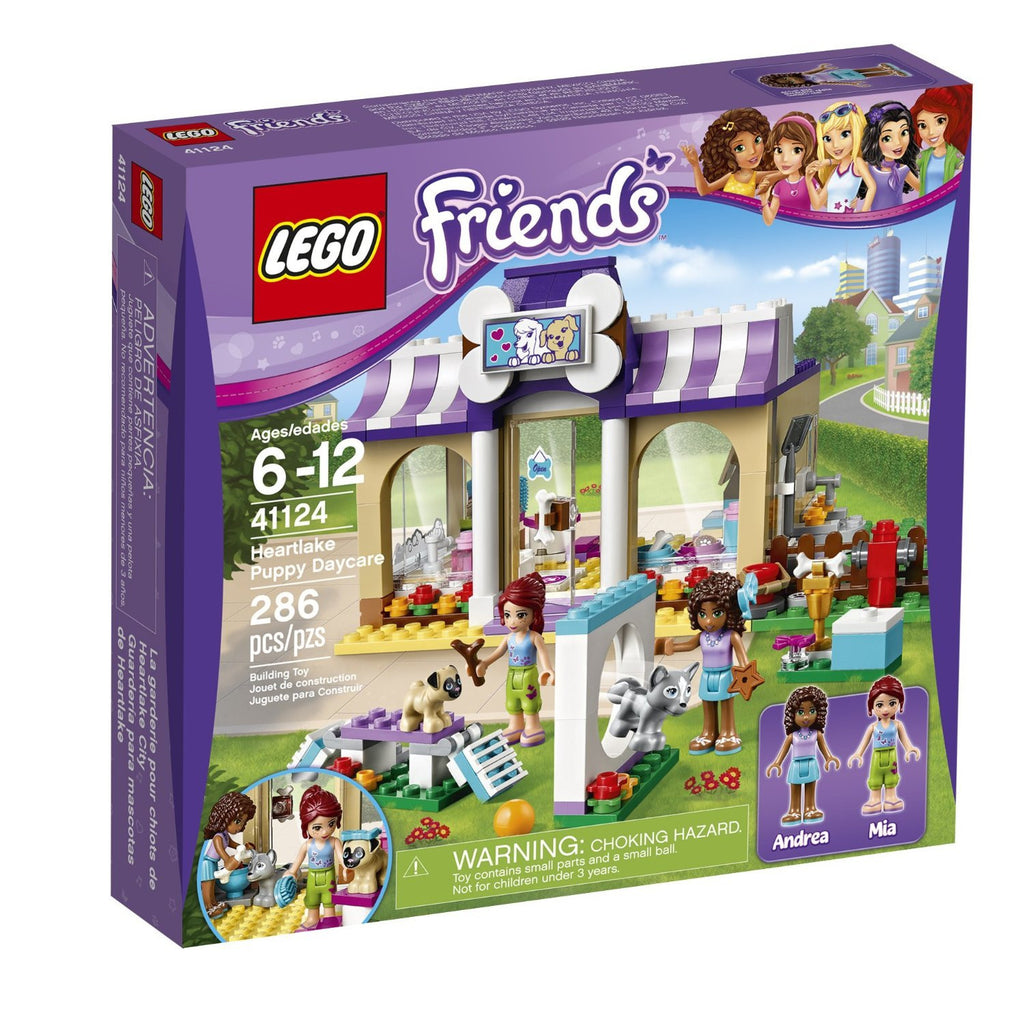 LEGO Friends 41124 Heartlake Puppy Daycare Building Kit (286 Piece)