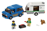 City Car LEGO 250 PCS Van & Caravan Brick Box Building Toys 60117