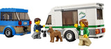 City Car LEGO 250 PCS Van & Caravan Brick Box Building Toys 60117