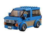 City Car LEGO 250 PCS Van & Caravan Brick Box Building Toys 60117