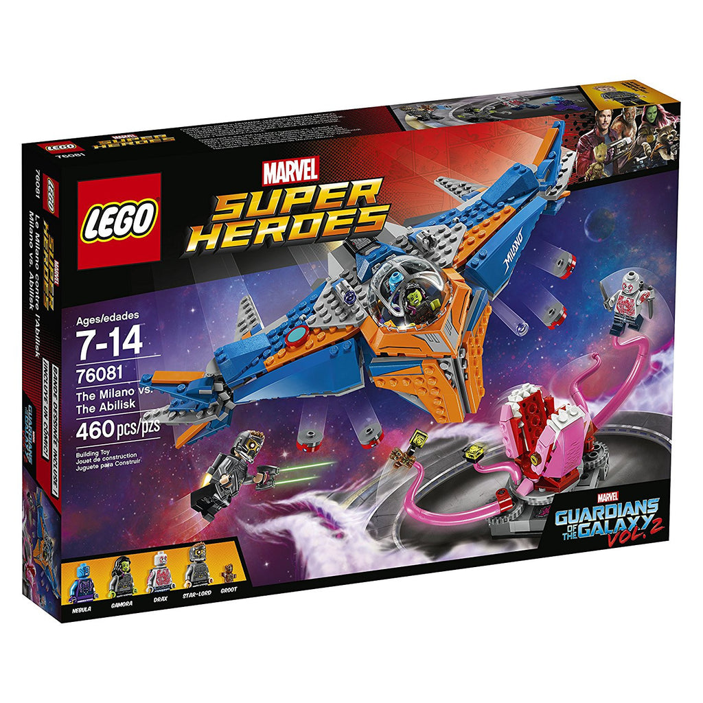 LEGO Super Heroes Guardians of The Galaxy The Milano vs. The Abilisk 76081 Building Kit (460 Pieces)