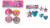 Bundle of 2 |L.O.L. Surprise! Party Favors - (Mini Surprise Balls & Sequin Keychains)