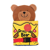 Melissa & Doug Soft Activity Baby Book - Dress Up Bear