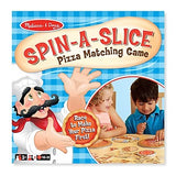 Melissa & Doug Spin-a-Slice Pizza Matching Game for Kids (72pc Plus Spinner)
