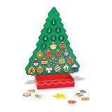 Melissa & Doug Wooden Advent Calendar - Magnetic Christmas Tree, 25 Magnets