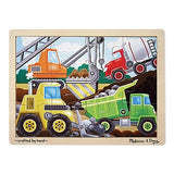 Melissa & Doug Construction Site Jigsaw (12 pc)