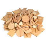 Vari-Design Wood Block Set w Multiple Shapes - 18 Pounds