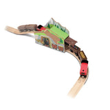 Melissa & Doug Magic Mine Train Tunnel Wooden Train Accessory Set With Sound Effects (5pc)
