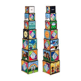 Melissa & Doug Days of Creation Stacking and Nesting Blocks
