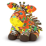Melissa & Doug Zelda Zebra - Patterned Pal Stuffed Animal