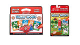 Bundle of 2 |Melissa Doug Water Wow! (Splash Cards Alphabet & Water Wow Farm)